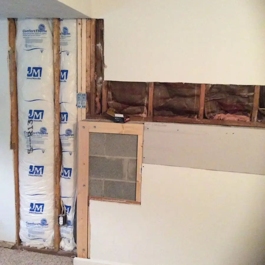 Wall insulation replacement during Odor Removal & Deodorization in Rothschild